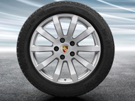 Cerchi in lega da 19' Cayenne S e pneumatici invernali originali Porsche - 9Y0044610A