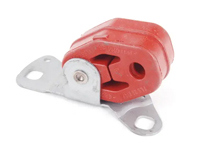Soporte de suspensión de escape medio con goma. Porsche 955/957 Cayena - 95511122730
