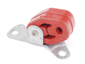 Mittlere Auspuffhalterung mit Gummi. Porsche 955/957 Cayenne - 95511122730