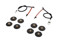 REAR Brake wire sensors and shims kit for Porsche 996 Turbo / 996 C4S - 99635208602, 99635208600, 99661236501
