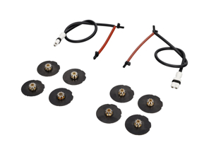 Kit de sensores y calzas de freno trasero para Porsche 996 Turbo / 996 C4S - 99635208602, 99635208600, 99661236501