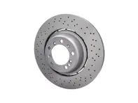 Brake disc rotor, Rear. FORMULA Z. Porsche 982 Boxster Spyder / 982 Cayman GT4 (OE 98135240781 / 98135240881) - 460.4537.70, 460.4536.70, 98135240780, 98135240781, 99135240700, 99135240703, 98135240880, 98135240881, 99135240800, 99135240803, 9GT615601F, 9GT615602F, 992615601H, 992615602H - 460.4537.70, 460.4536.70