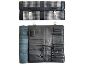 Klassische Werkzeugtasche schwarz / weiß Pepita. Porsche 911 - PCG90172110 - 911770-42