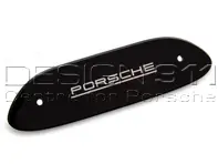 Cover for radio in black. Porsche 356 - 64455243100700