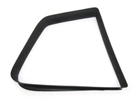 Garniture de vitre de custode, noire. Porsche 968 - 9445555350001C, 9445555360001C