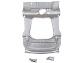 Vorderer Boden/Aufhängungshalterung und Achstunnel (mit Durchschweißgrundierung). Porsche 911 01/1963-07/1989 - 1683102500, 91150158001, 91150195500S, 1683101000, 90150158020, 591133-2WTP, 91150195500, 91150195501, 91150195500GRV, 91150158002, 90150158022, 90150158023 - 1683102500