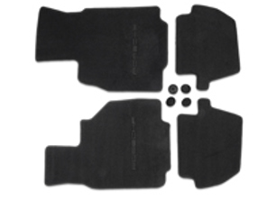 Fußmattensatz, 4-tlg. Porsche 996 - RHD (Rechtslenker) - 00004480085, 00004480085A10, 00004480085C50, 00004480085G10, 00004480085J30, 00004480085M30, 00004480085S30, 00004480085T11, 00004480085P11