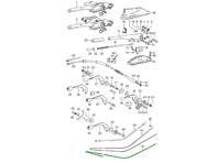 Cavo dello sportello del riscaldamento, automatico. Porsche 911 1974-86 - 91142470102 Cavo dello sportello del riscaldamento, automatico. Porsche 911 1974-86 - 91142470102