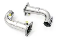 Catalyseur d'échappement sport supprimer les tuyaux Porsche 911 turbo et 911 turbo S