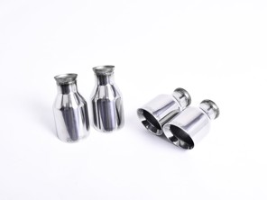 Sorties d'échappement Milltek Quad 100 mm GT100. Porsche 958 Cayenne Turbo 4,8 L V8 (2010-2014). - 95811125100, 95811125140, 95811125200, 95811125240 - SSXPO112