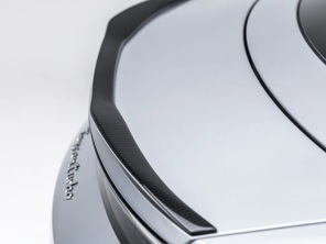 Canards de pare-chocs avant en fibre de carbone haute brillance. Porsche 991 GT2 2017 à 2019