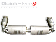 Ligne d'échappement TITAN-SPORTS pour Porsche 997 TT QUICK SILVER
