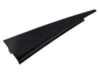 Garniture de coin de porte arrière, noir brillant. Porsche 955 Cayenne / 957 Cayenne - 955533267034W9, 955533268034W9