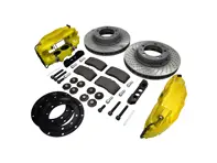 Kit d'amélioration avant étrier et disque de frein 'Big Yellows' pour Porsche 911 - FVD351964499ALU