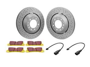 Juego de discos y pastillas de freno deportivos delanteros. Porsche 991.2 Cararre / Targa 2S / C4S / GTS - 9P1615301, 9P1615301J, 9P1615302, 9P1615302J, 99135194902, 99135194903, 99135194904, 99160918100