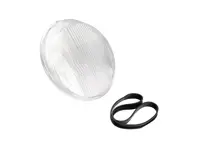 Verre de phare H4 pour Porsche 911/964 à conduite à gauche - 91163192703, 1 305 614 006