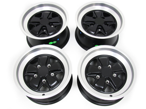 15' Style 5343 Jantes en alliage de style Fuchs (jeu de 4) 7J et 8J pour voiture Porsche - 91136211500, 91136211700