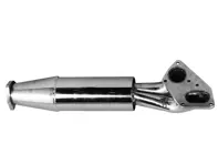 Uitlaat Pre-demper. Gemaakt van gepolijst roestvrij staal. PORSCHE 911 1974-89 met TÜV/EEC goedgekeurd - 92.100, 92.100S, 93011118301, 93011118303, 1620500200, 1620500300 - 92.100S, 1620500300