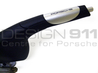 Handbrake Leather with Porsche logo. Porsche 996 / 986 - 99642498023, 996424980238YR, 99642498023B50