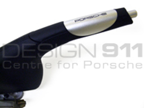 Handbremsenleder mit Porsche Schriftzug. Porsche 996 / 986 - 99642498023, 996424980238YR, 99642498023B50