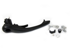 Door handles in BLACK (Without Lock Cylinder). Porsche 911 1978-89 / 964 - 91153894100, 91153894102, 91153894106, 91153894200, 91153894202, 91153894206, 91153194100 - 1687100680