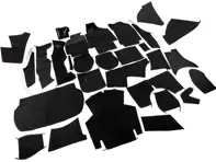 Complete interior carpet set for Porsche 964 C2/C4  Coupe LHD