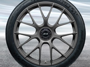 20'/21' 991.2 GT3 RS Magnesium, in Platin (seidenglanz) Alufelgen Original Porsche - 99104460338