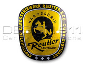 Reutter-Abzeichen, 1955 bis 1961, Euro. Porsche 356 - PSP72300600