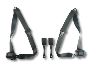 Aufrollbare 3-Punkt-Automatikgurte vorne Porsche 911 - 99680318301, 99680318304, 98680303302, 98680303402