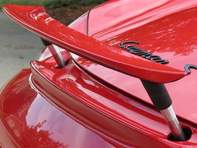 Rear spoiler 1' wing extenders. Porsche 987 Cayman - WE1