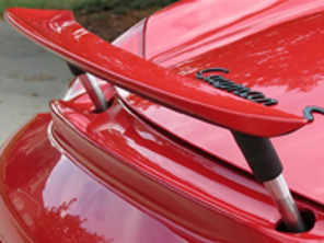 Alerón trasero 1' extensores de ala. Porsche 987 Cayman - WE1