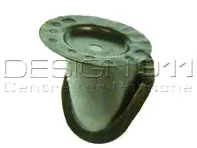 Rear suspension stop on inner wheel house. Porsche 356 T6 only - P154, PP154, 64450116906