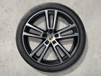 22' Cayenne Sport Design alloy wheels and summer tyres Original Porsche - 9Y0044643P