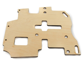 Plancher de pédale LHD, gauche. Porsche 964 / 993 - 8871, 99355106300, 96455160100