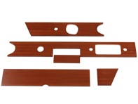 Juego de molduras de estilo madera para salpicadero, volante a la izquierda. Porsche 911 1964-65 - 90155204120 - 1689813110