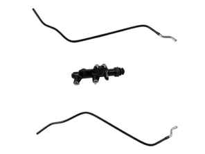 ATE brake master cylinder and connecting line kit LHD. Porsche 911 / 912 / 914 - PCG35506100, 90135506100, PCG35506300, 90135506300, 91435506300, PCG35506310, 90135501200