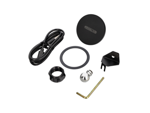 Support de téléphone magnétique ExactFit. Chargement sans fil Porsche Taycan avec Magsafe - PM70.100