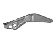 Rail de châssis arrière. Porsche 356B - PP183L, PP183R, P183L, P183R, 64450101505, 64450101506, 64450101605, 64450101606