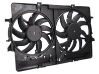 Waterradiatorventilatoren met motorkap. Porsche 95B Macan 2.0L - 8K0959501G, 9A712100315, 8K0121003P