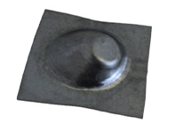 Bracket for E-brake tube. Porsche 356 - 64450104105, PP115E