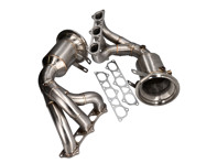 Exhaust race headers with cat bypass. Porsche 992 GT3 / 992 GT3RS - 0PB254400F, 0PB254400E, 0PB254450F, 0PB254450E, 0PB254400h, 0PB254400j, 0PB254450h, 0PB254450j