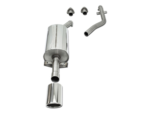 Sportendschalldämpfer für - Porsche 968 M44-43 CARGRAPHIC N-GT - 94411108301