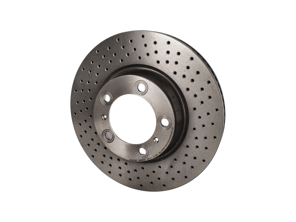 Rotor de disque de frein avant ventilé. 330x34mm. Porsche 996 / 997 (OE n° 99635140904 et 99635141004) - 99635140904, 99635140903, 99635141004, 99635141003, 9963514XX04BRE, 09.C877.11, 09C87711, 9P1615301A, 9P1615302A