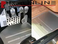 Ensemble de tapis de piste Rennline. Côté conducteur et passager. Porsche 996 / 997 / Boxster / Cayman - TM0809