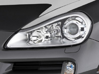 Headlamp standard. Porsche 957 Cayenne LHD cars - 95563117301, 9556317401, 95563117302, 9556317402