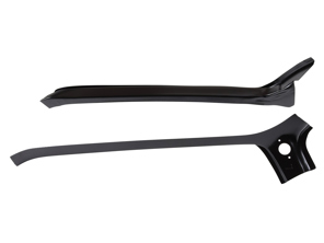 Dachrahmen, an A-Säule, innen, vorne, 2-teilig. Porsche 911 1964-77 Coupe - 90150202510, 90150202610 - 1682002870, 1682002880