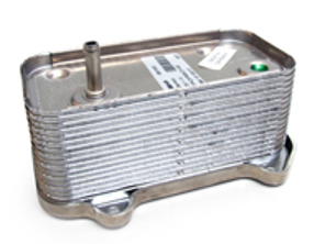 Radiator oil cooler on engine. Porsche 986 / 987 Boxster - 99610702507, 8MO376726111, 31289, 8MO376726111, 98710702501, 98710702502, 99610702505, 99610702507, 99610702509