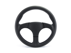 Volante Deportivo en Cuero NEGRO (sin airbag). Porsche 944 / 968 - 968347084008YR
