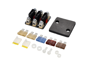 PANNEAU DE FUSIBLES ARRIÈRE DANS LE COMPARTIMENT MOTEUR 3 VOIES avec LED Indicateurs de panne de fusible Classic Retrofit - 91161209305, 91161209306