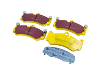 Plaquettes de frein avant EBC YELLOW « Fast Road ». Porsche 997 GT3 - 99735194891, 99735194892 - DP 42094R, DP42094R, DP-42094R
